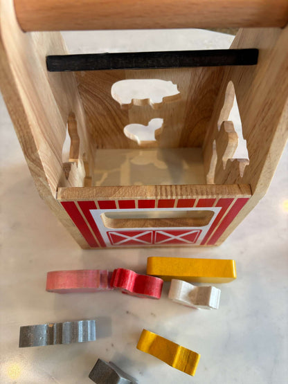 Barn Shape Sorter