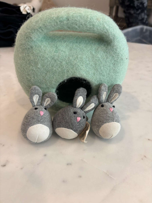 Lovevery Bunnies in a Nest