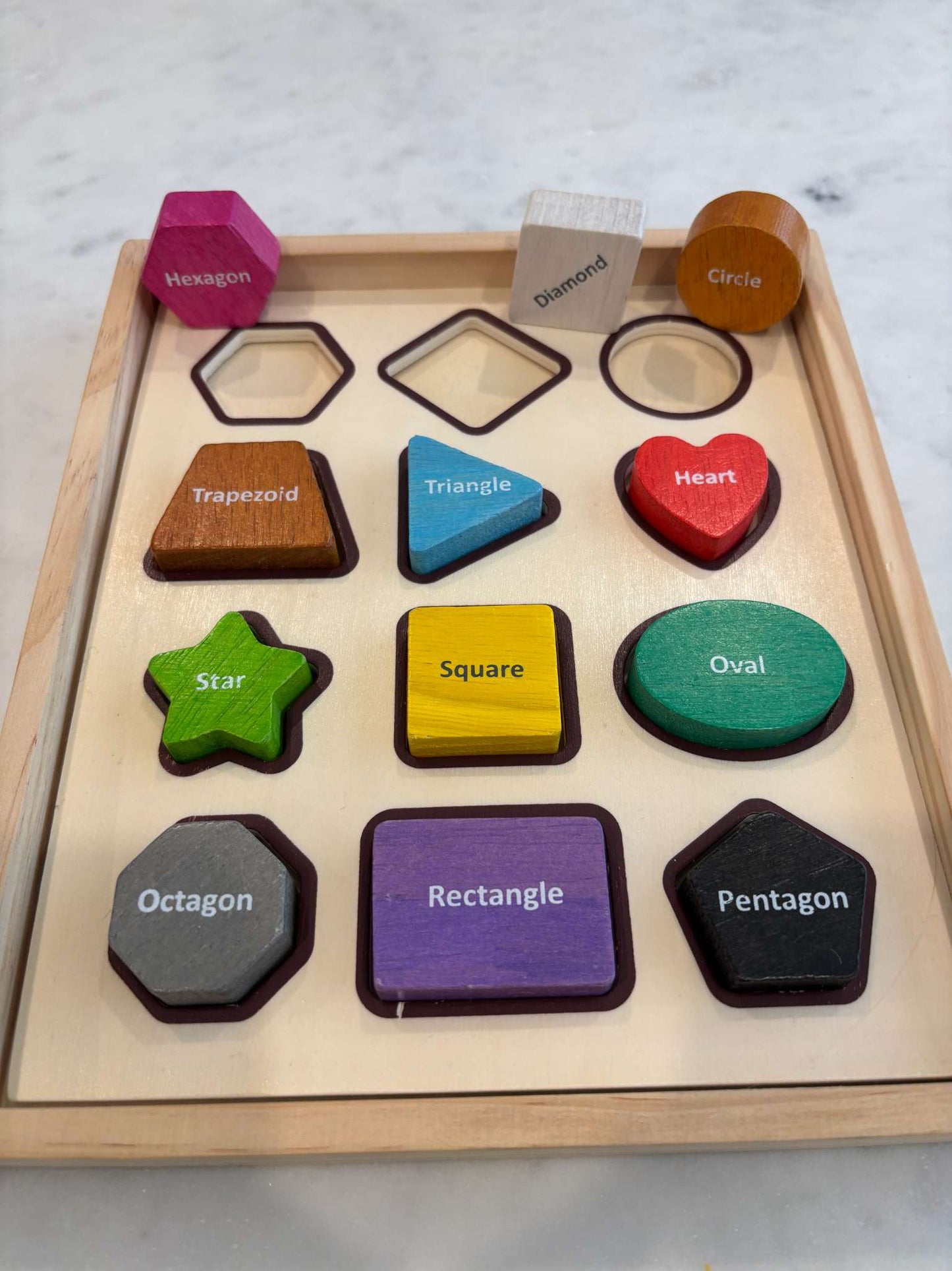 Wooden Shape Puzzle