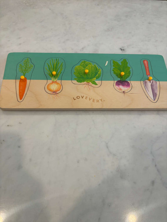 Lovevery Wodden Veggie Puzzle