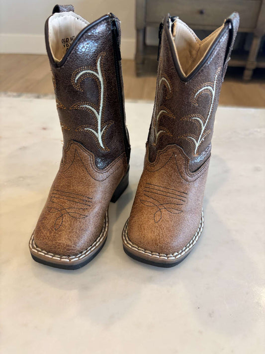 Like New Cowboy Boots, Shoes 4 (Baby: 0-12 mth)