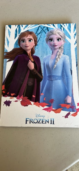 Disney Frozen Elsa and Anna wall art