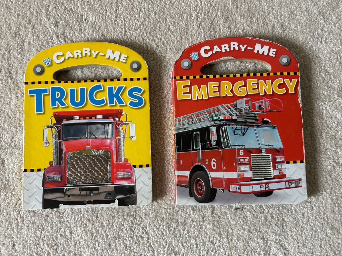2 vehicle / trucks board books