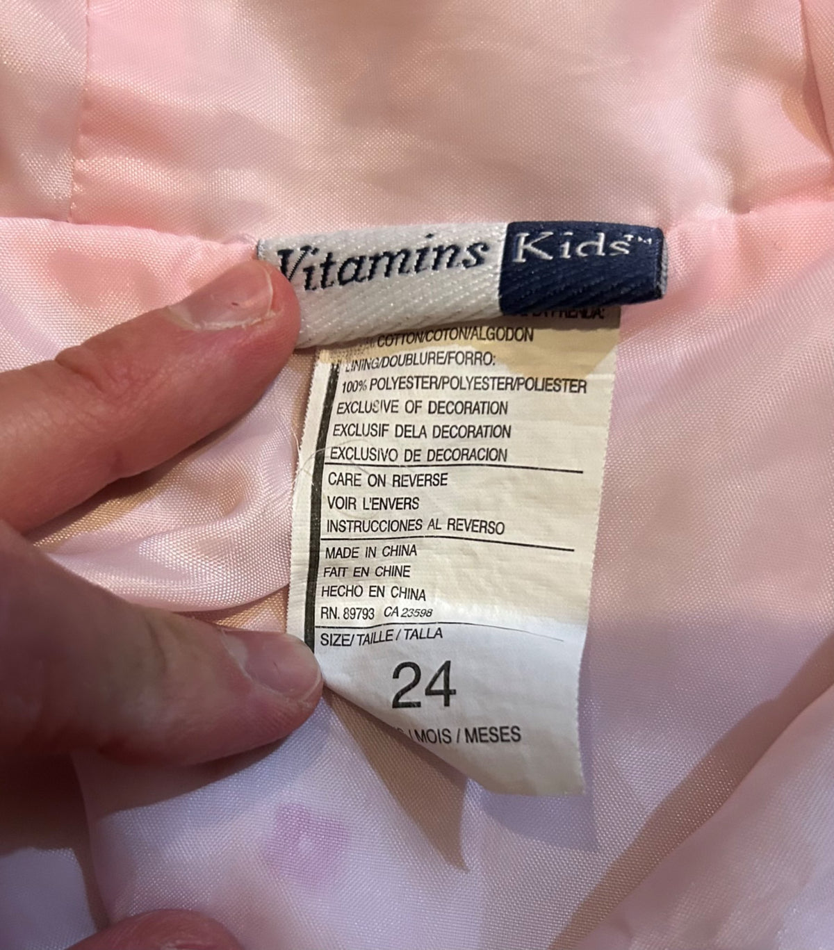 2x light fall jackets 24m old, Kids 24 Month (18-24M)