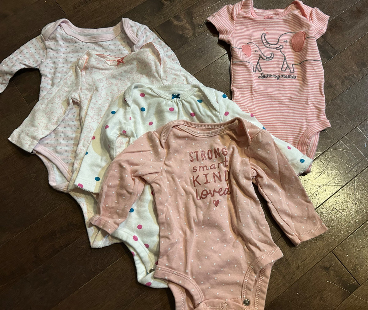 3m bundle long sleeve onesies , Kids 3 Month (0-3M)