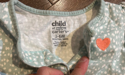 3-6m cute outfit bundle for spring , Kids 6 Month (3-6M)