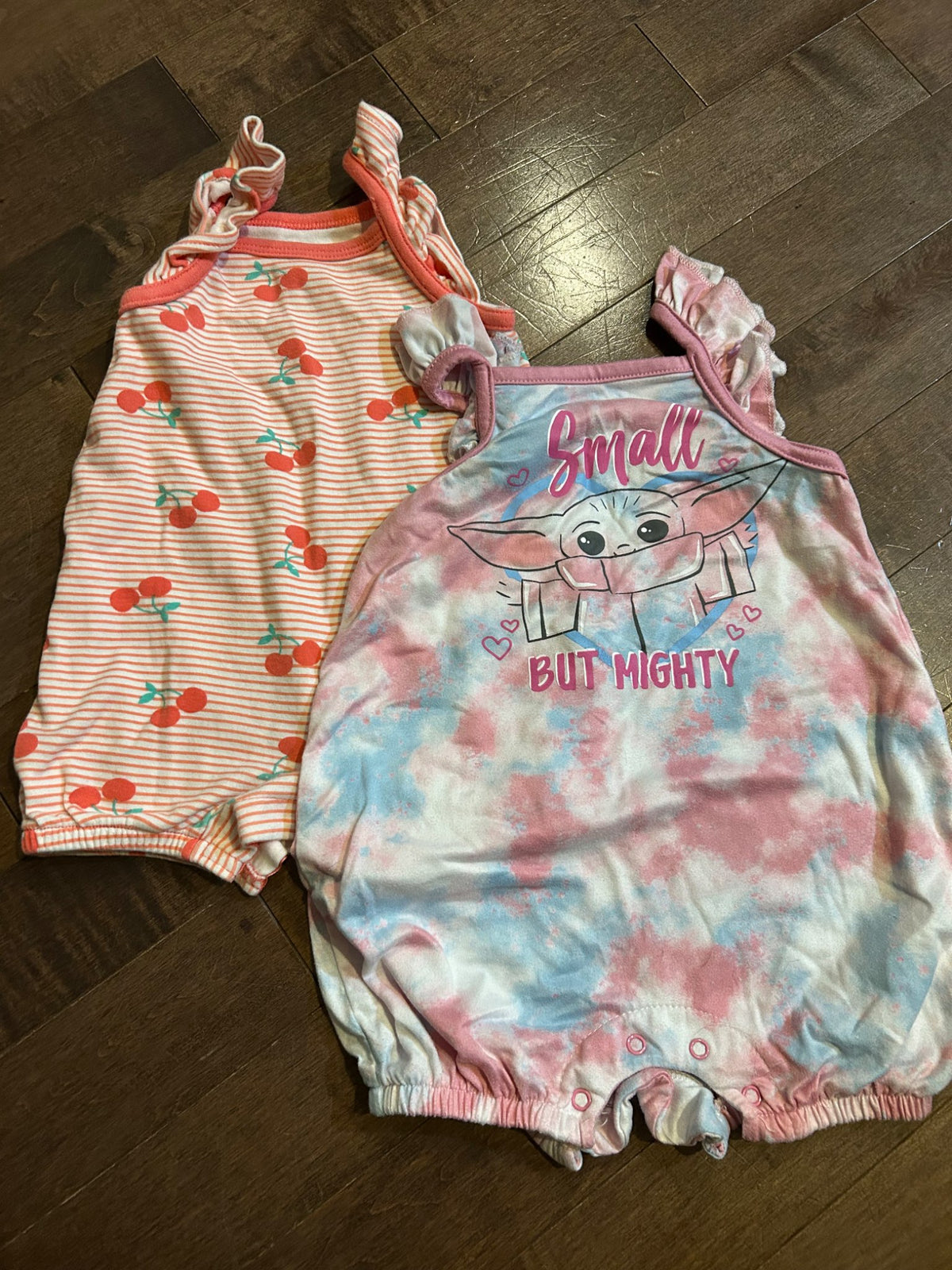 3-6m stretchy girls rompers , Kids 3 Month (0-3M)