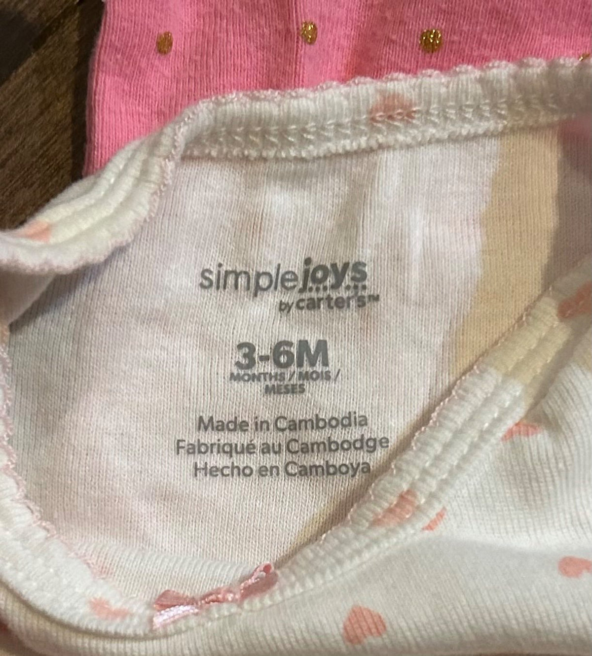3-6m onesie set , Kids 6 Month (3-6M)