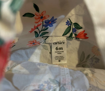 3-6m girls spring summer outfit , Kids 6 Month (3-6M)