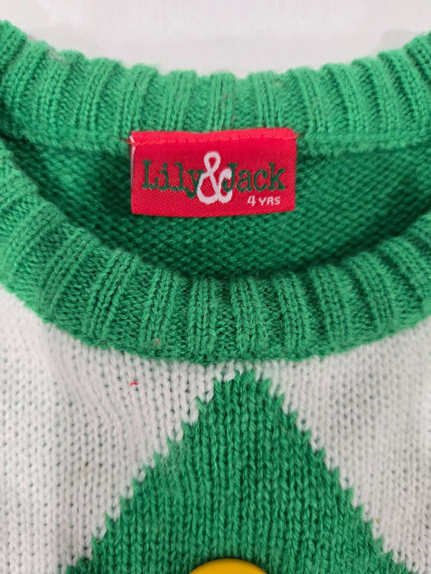 Elf knit sweater , Kids 4/4T