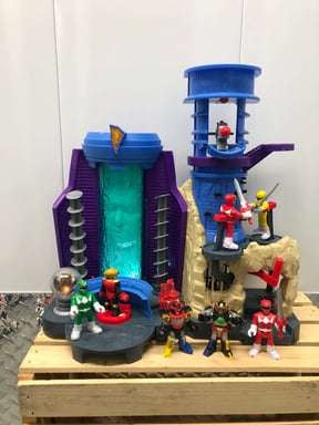 Power Rangers figurine collection