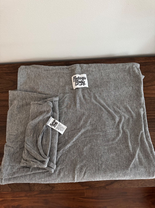 Beluga baby grey wrap