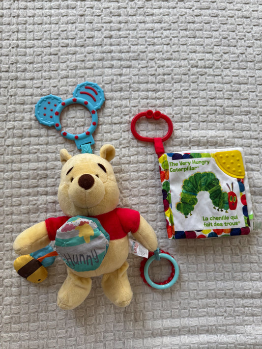 Pooh Bear & Hungry caterpillar toy