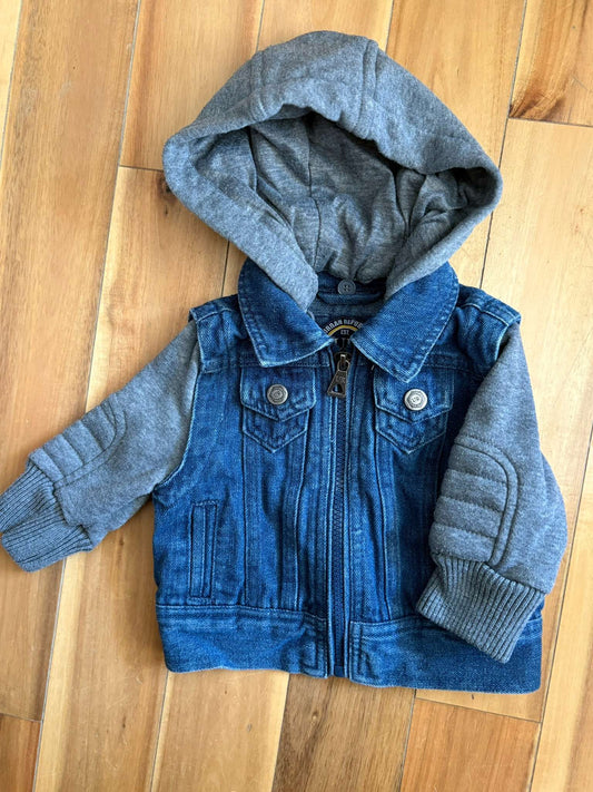 3-6 Month Jean Jacket, Kids 6 Month (3-6M)