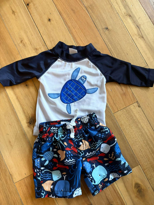3-6 Month Gymboree Swim suit, Kids 6 Month (3-6M)