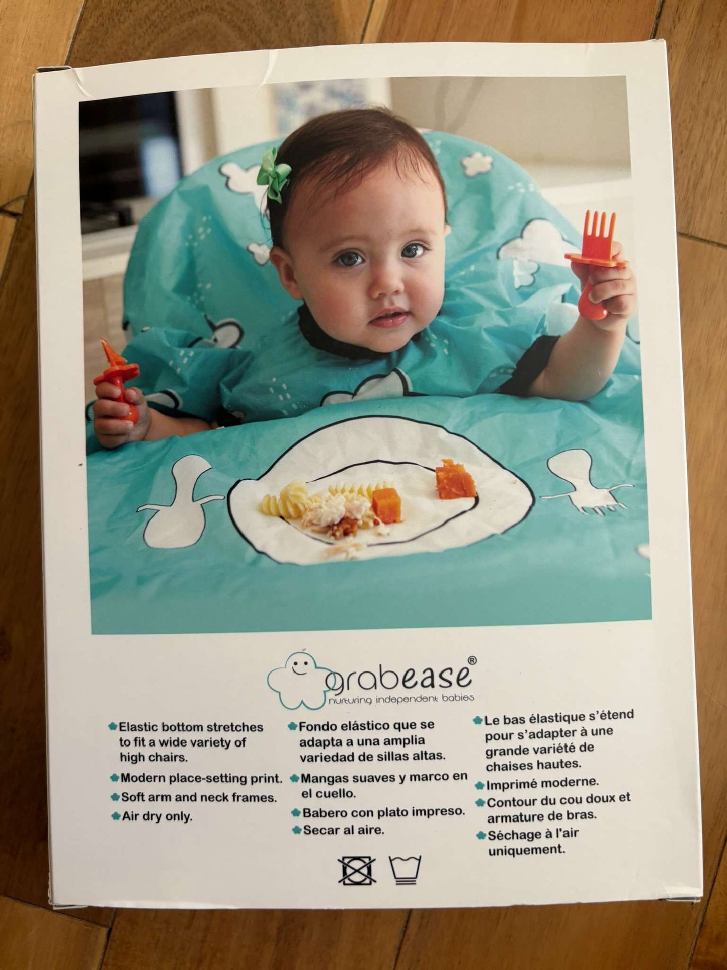 GRABEASE All Over Bib Brand New in Box (1) (MSRP $15)