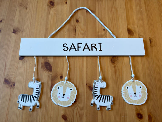 NEW Safari Nursery Decor Sign