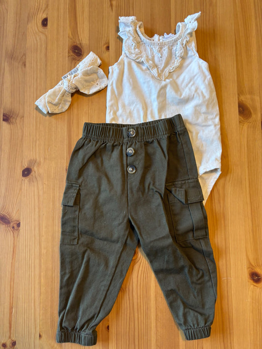 NEW WOT 18m Petit Lem jogger set, Kids 18 Month (12-18M)