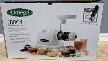 Omega Nutrition System: Juicer/Food Processor