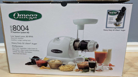 Omega Nutrition System: Juicer/Food Processor