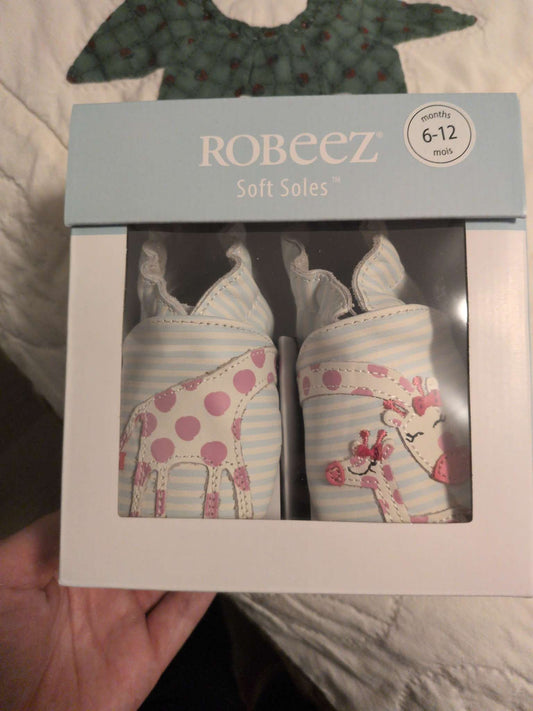 Robeez Soft Soles 6-12 , Shoes 2 (Baby: 0-12 mth)