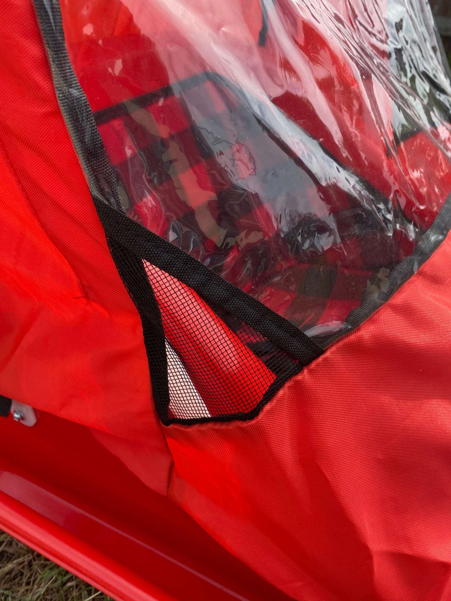 Sled with Cover, Made in Canada, 3 point Harness, Max 30lbs