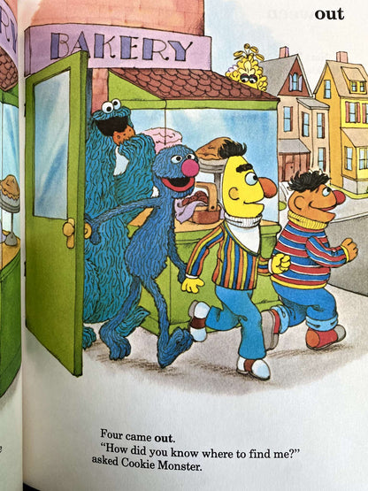 Sesame Street Hard Cover Books, Large Size, 10 total