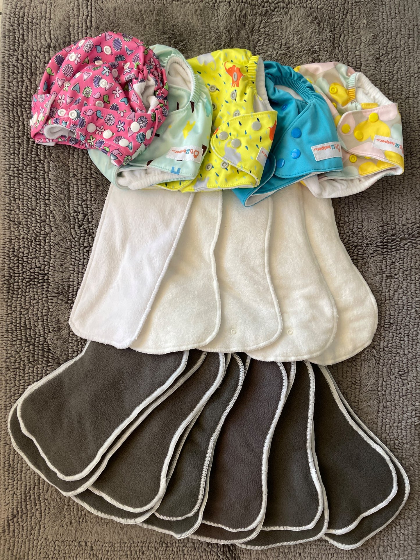 NWOT Cloth diaper set