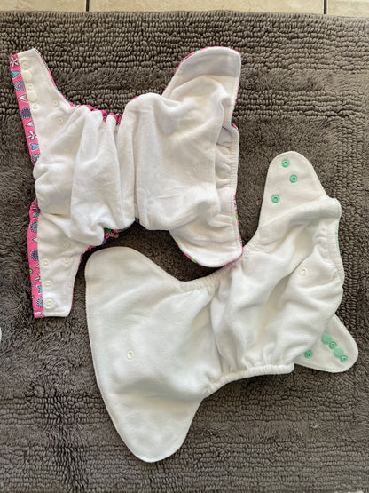 NWOT Cloth diaper set