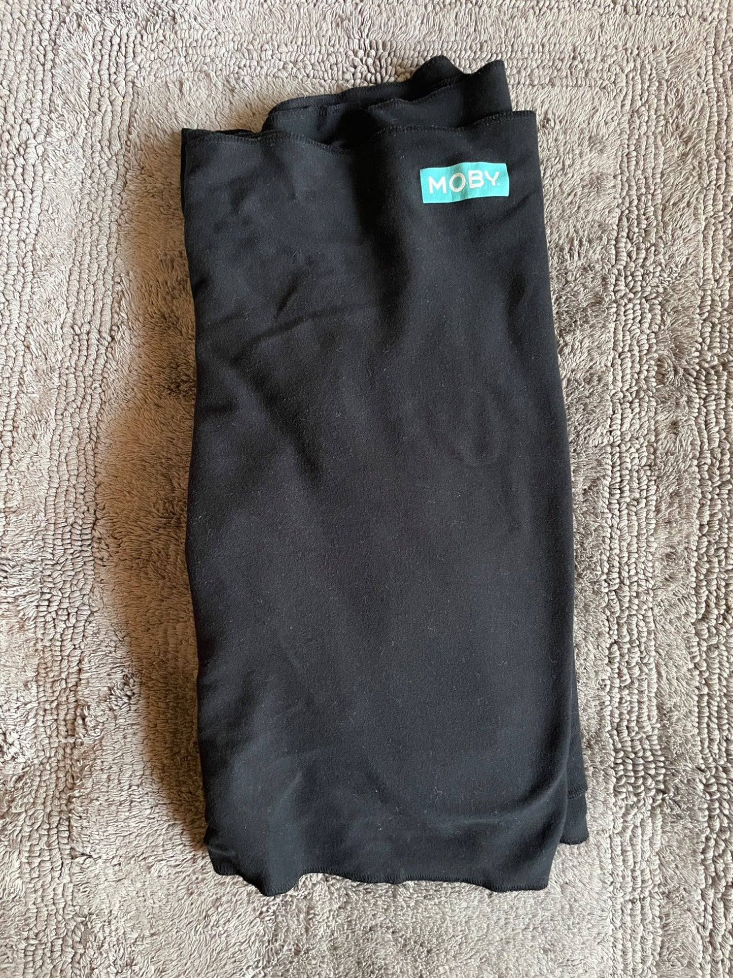 Moby Baby wrap, black. *retails for $79.99!