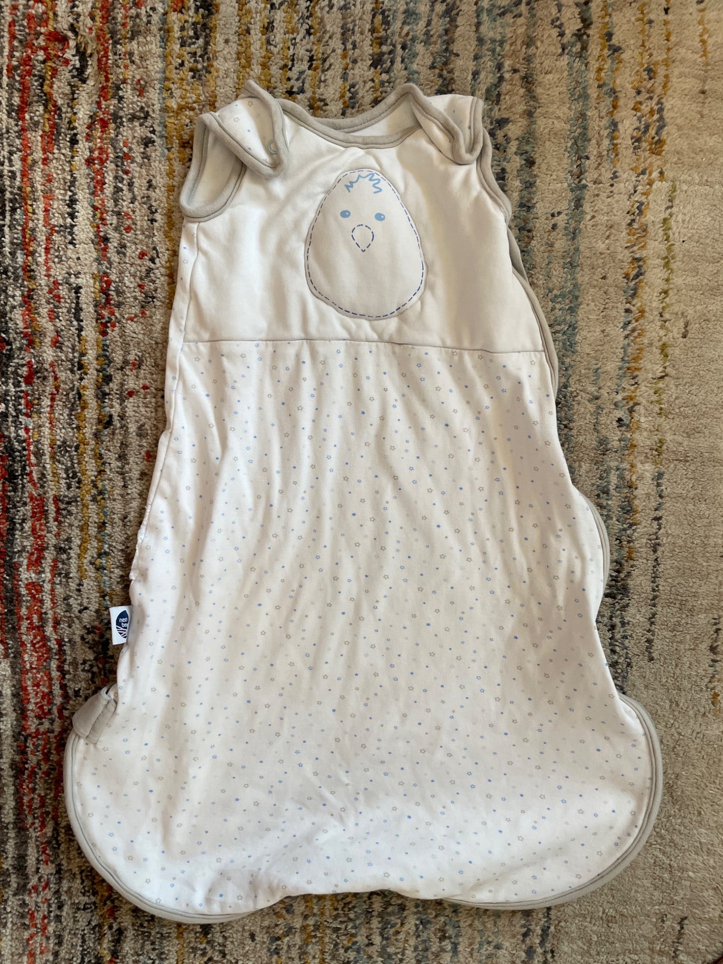Nested bean weighted sleep sack 0-6 months , 0-6 Months (Small)
