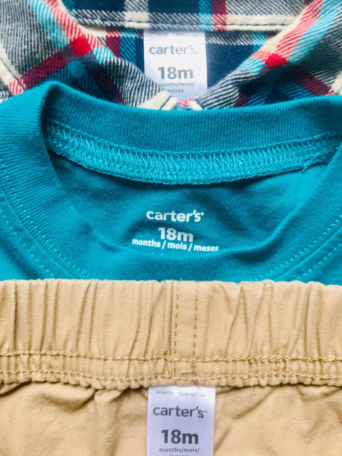 Carter's Shirts and Pants Set Bundle, Retails $32, Kids 18 Month (12-18M)