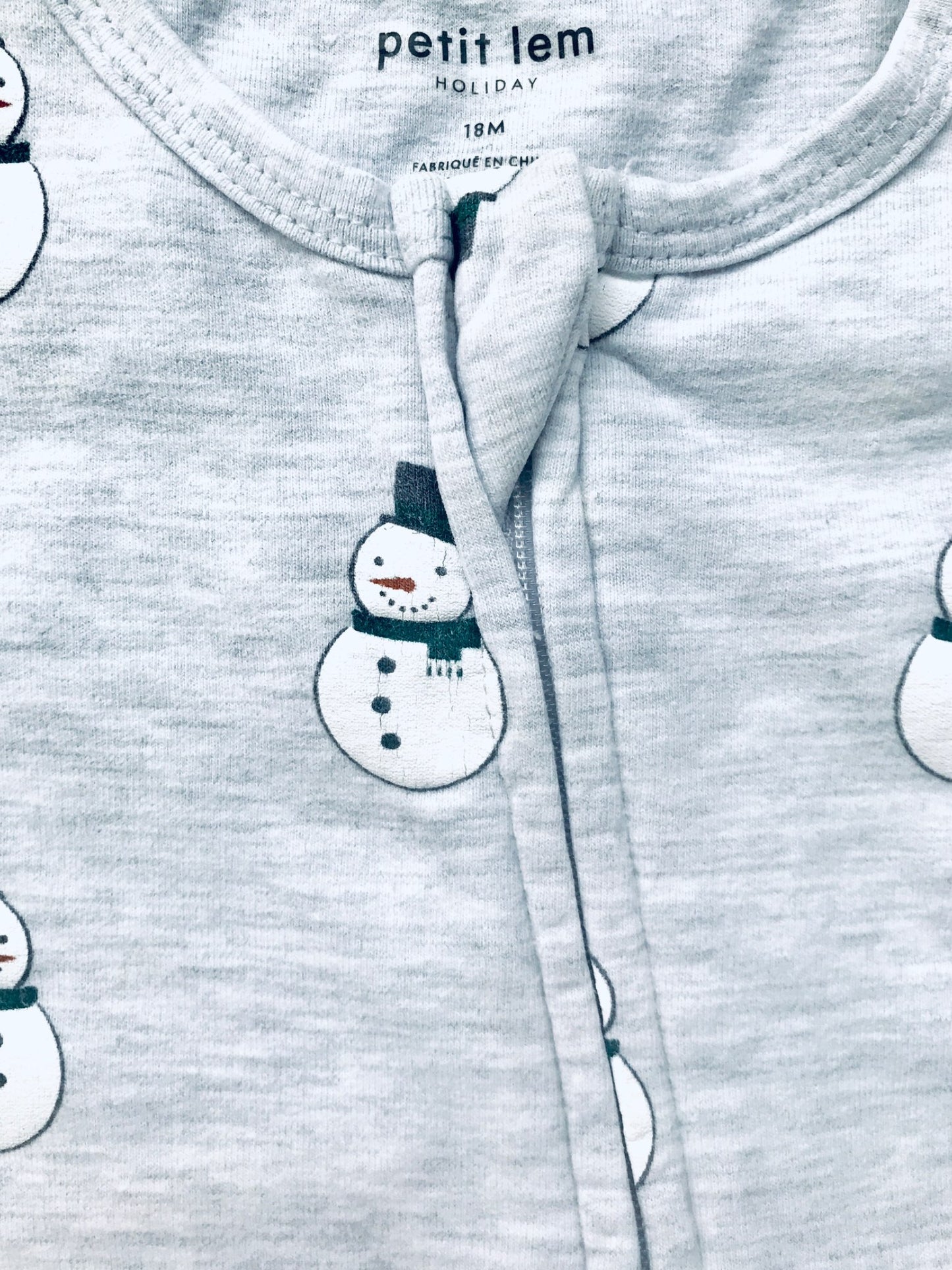 Petit Lem Snowman Romper, Retails $40, Kids 18 Month (12-18M)