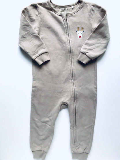 Petit Lem Reindeer Romper, Retails $40, Kids 18 Month (12-18M)
