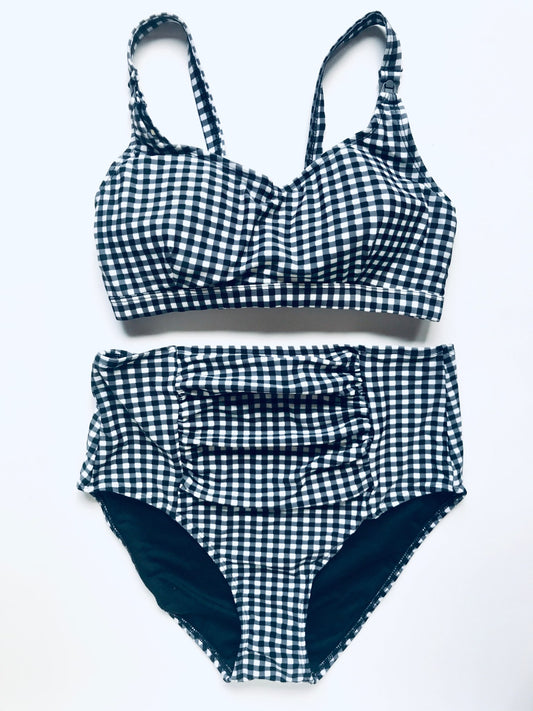 Ripe Maternity Gingham Nursing Bikini, Retails $79.95, Maternity XS (0-2)