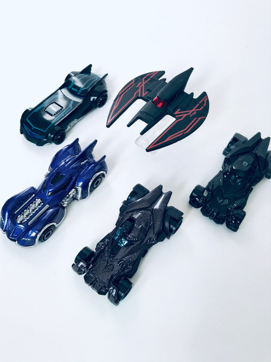 Hot Wheels Die-Cast Batmobiles and Batwing