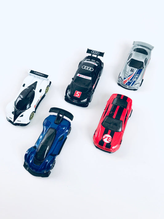 Hot Wheels and Siku Die-Cast Cars