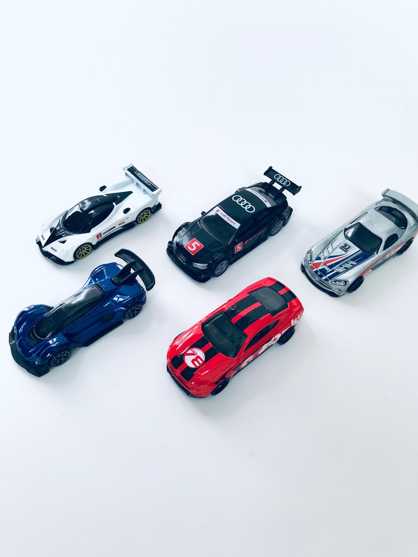 Hot Wheels and Siku Die-Cast Cars