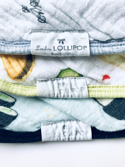 Loulou Lollipop Bandana Bib Bundle, Retails $35.93