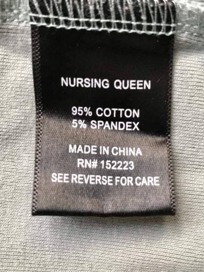 Nursing Queen Leopard Chevron Sweatshirt, Retails $71, Maternity XS (0-2)