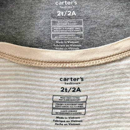 Carter's Neutral Zip Footed Sleeper Bundle, Retails $36, Kids 24 Month (18-24M)