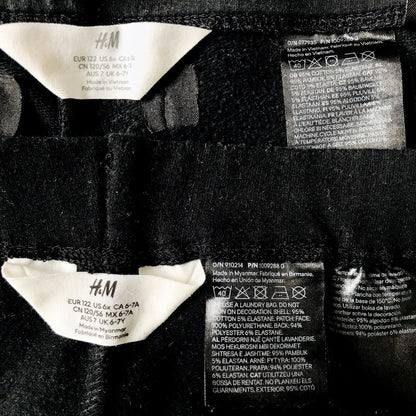 H&M Warm Leggings Bundle, Retails $26, Kids 6/6X