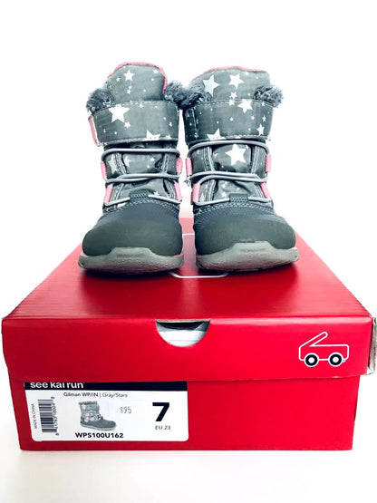 See Kai Run Boots, Retails $95, Shoes 7 (Walkers:12-24 mth)