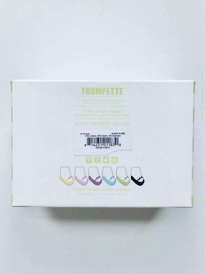 0-12 M Trumpette Suzie Q’s Sock Bundle, Retails $35.00