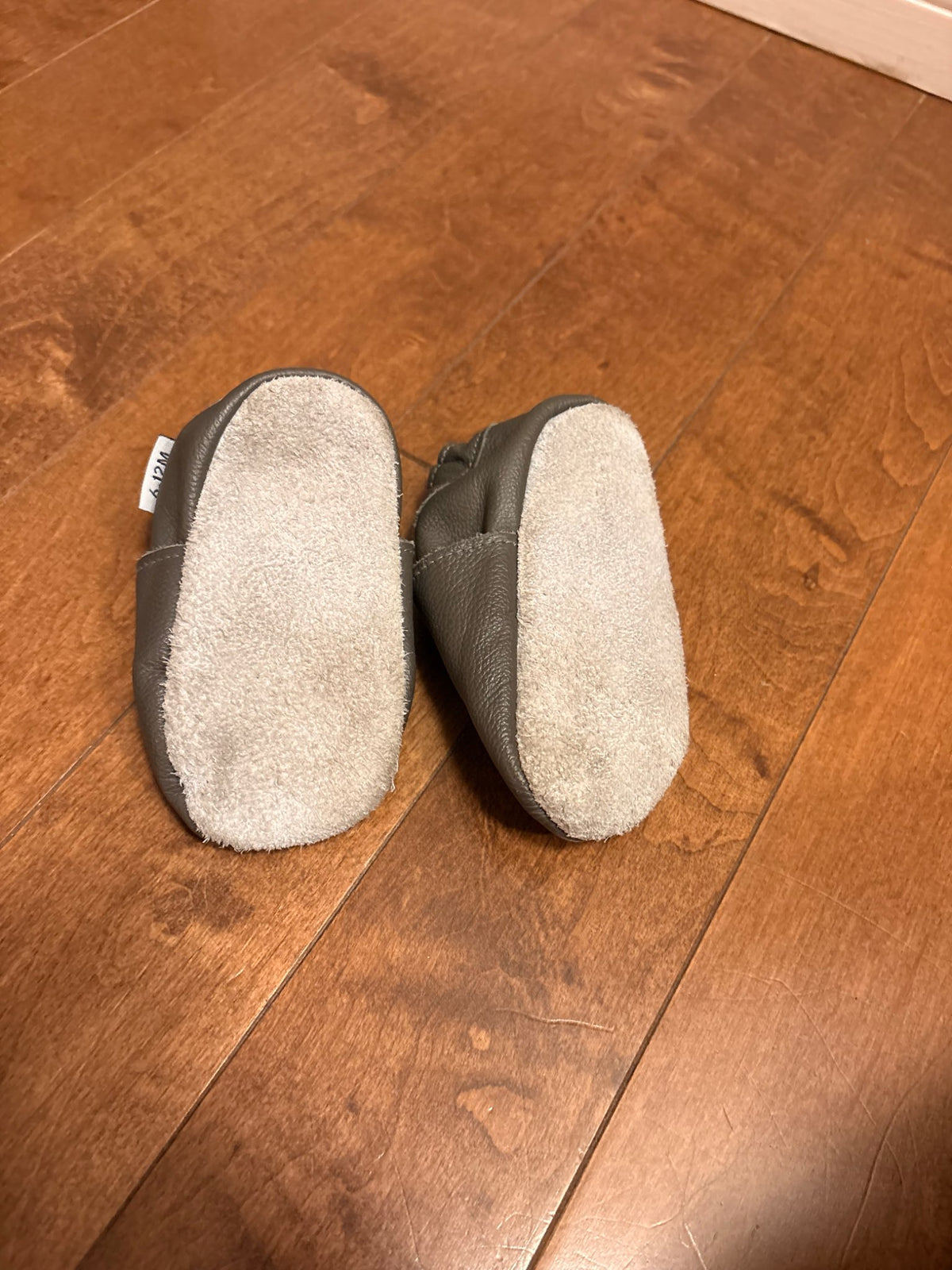 Soft Sole Leather Baby Shoes 6-12M, Shoes 0 (Baby: 0-12 mth)