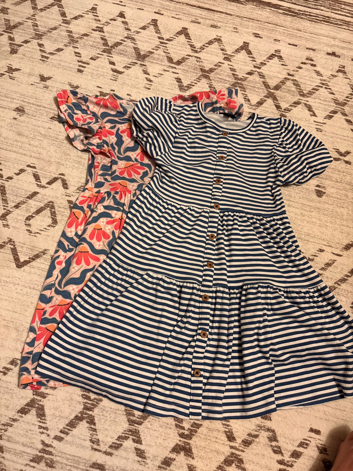 Set of 2 Picapino Girls' Dresses Size 6, Kids 6/6X