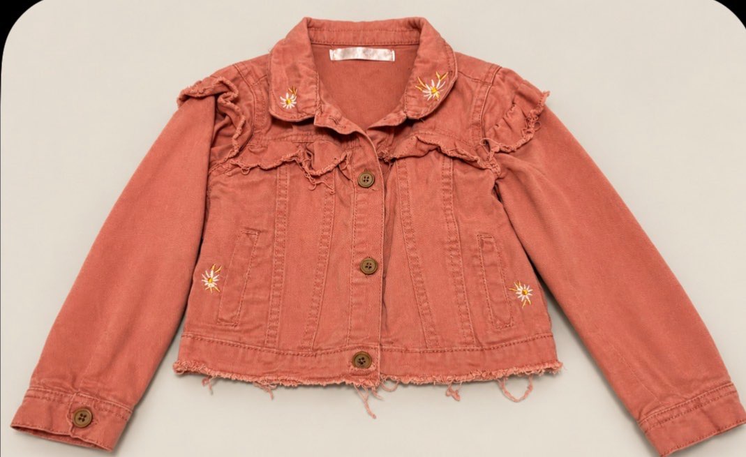 Girls denim jacket, Kids 6/6X
