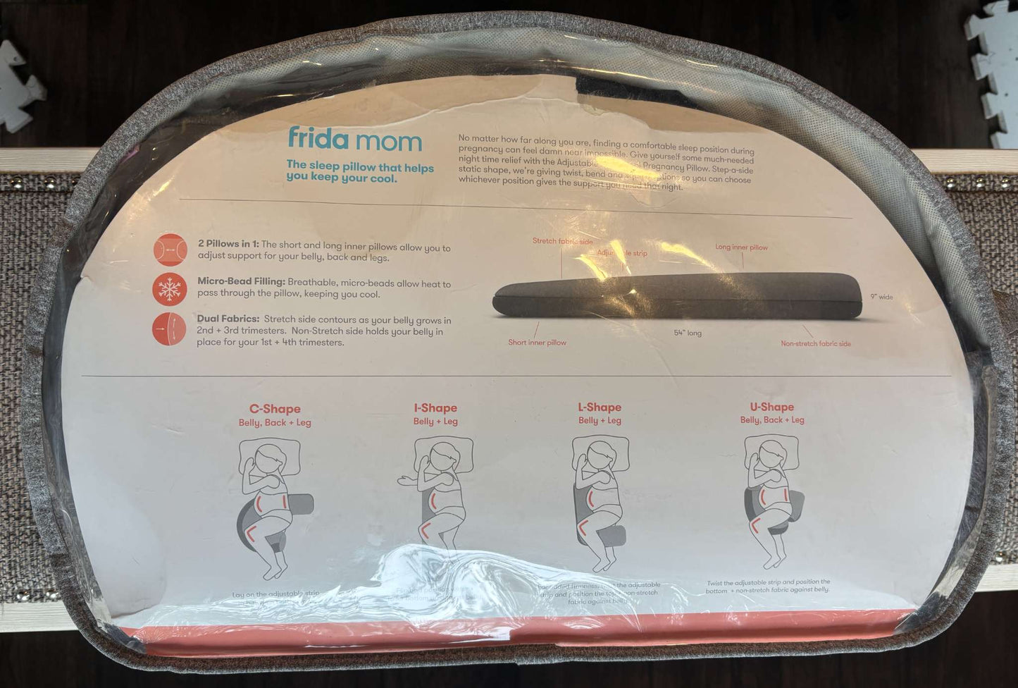 Frida Mom Pregnancy Pillow