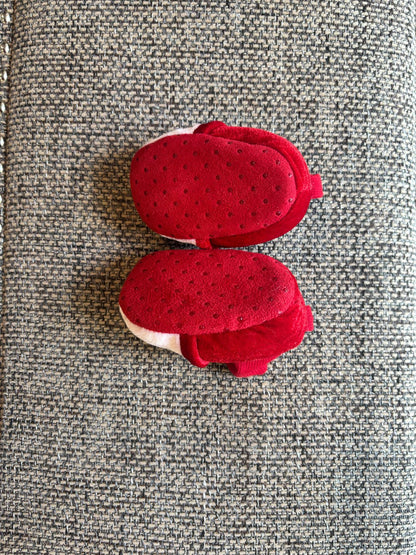 Santa slippers for baby, Shoes 3 (Baby: 0-12 mth)