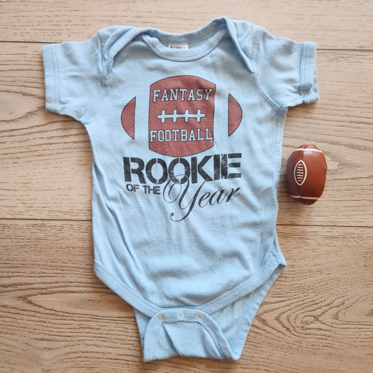 18 month football onsie + squishy football toy, Kids 18 Month (12-18M)